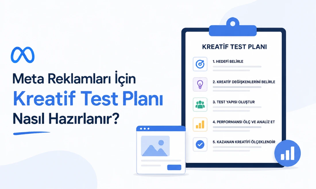 Meta Reklamları İçin Kreatif Test Planı Nasıl Hazırlanır?
